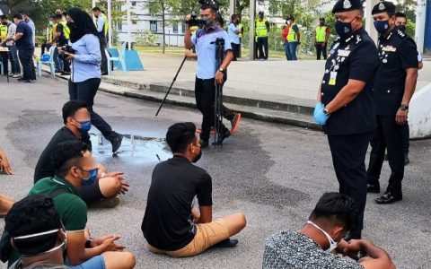 金钱女人作奖励，飙车党占用南北大道非法赛车