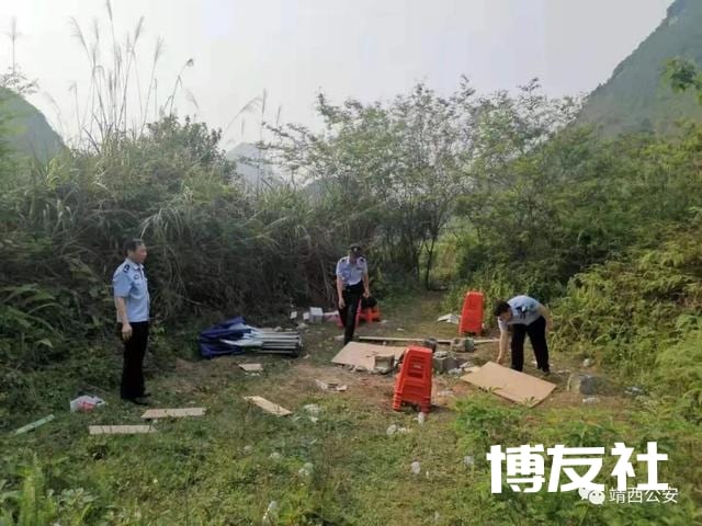 靖西警方截获19名欲出境“淘金”偷渡者！还查处多个涉“黄赌”窝点抓10人